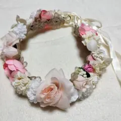 フラワークラウン ヘアアクセサリー