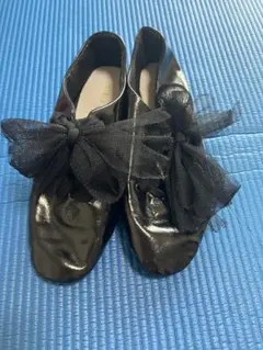 バレエシューズ 38サイズ ブラック