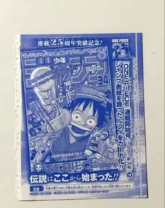 ワンピース カードゲーム モンキー・D・ルフィ　週刊少年ジャンプ付録 P-033