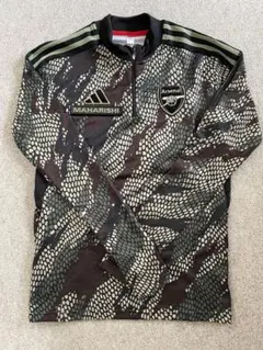 アーセナル× MAHARISHI adidas 長袖ジャージ L adidas Arsenal FC Long Sleeve Jersey Maharishi Edition