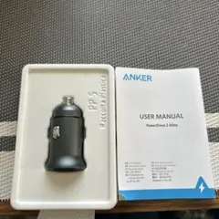 未使用品　Anker PowerDrive 2 Alloy カーチャージャー