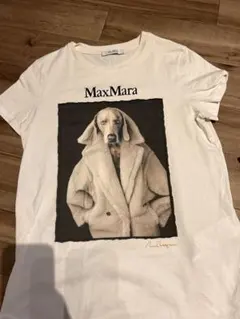 MaxMara 半袖 Tシャツ ドッグプリント