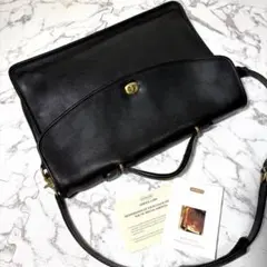 よ*ん様 COACH コーチ オールドコーチ レザー 2WAYアン・ハサウェイ