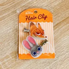 ディズニー ズートピア ニック ジュディ ヘアクリップ Disney 前髪