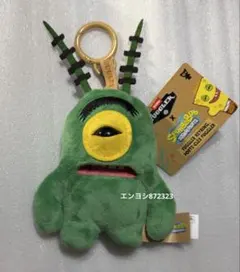 スポンジボブ　ファグラー　FUGGLER キーリング　マスコット　プランクトン