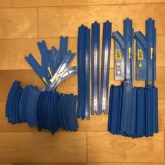 プラレール トラックセット 青色 多数