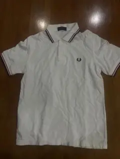 FRED PERRYフレッドペリー 白ポロシャツmade in England