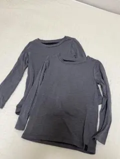 ユニクロ　ヒートテック　長袖Tシャツ 120cm 2枚セット
