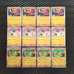 ポケモンカードセット（ナゾノクサ、ビビリダマ、フシギダネ）