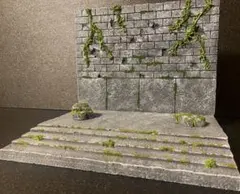 ジオラマベース 遺跡 廃墟 神殿 ディスプレイ ガチャ ドラクエ No.38