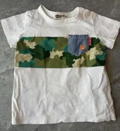 ミキハウス　ホットビスケッツ 半袖Tシャツ　80