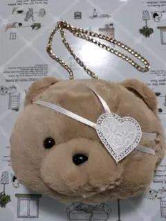 【新品未使用】♡眼帯　クマ　ショルダーバッグ