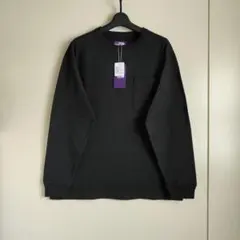 パープルレーベル　ポケットTシャツ　N25FT063　ブラック　XL　新品①