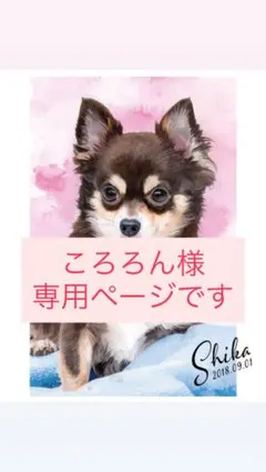 ころろん様専用ページです！