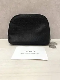 【新品・未使用】DECORTE コスメデコルテ ノベルティ 黒 ポーチ