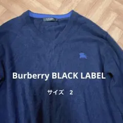 Burberry BLACK label ブルー サイズM