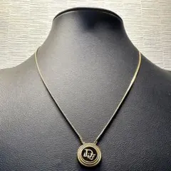 極美品✨ディオール ネックレス CDロゴ ヴィンテージ ゴールド レディース