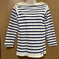 オーシバル　カットソー　ボーダー　S ブルー