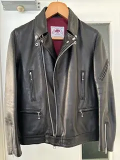 美品❗️JAMES GROSE ニューマニラ シープレザー　38 ダブルライダース