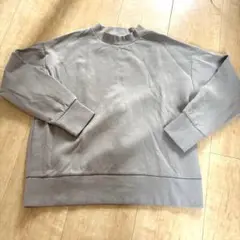 《お値下げ》グレー クルーネック スウェット トレーナー