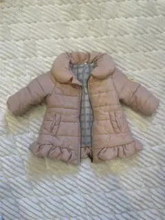 BREEZE フリル付きダウンジャケット 80