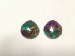 ブルーパープルコッパー　ルースペア