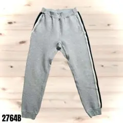 UNIQLO ユニクロ グレー ジョガーパンツ サイドストライプ 2764