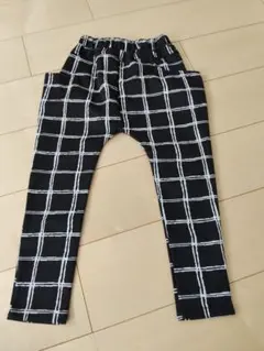 Bee des Bee チェック柄ロングパンツ 120cm　未使用