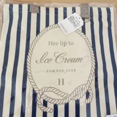 herlipto HLT Ice Cream Toteトートnavy アイスのサムネイル