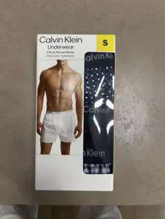 Calvin Klein 3 Pack Woven Boxer S