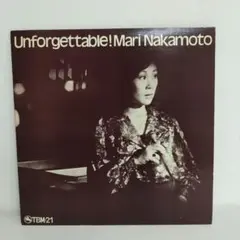 CD) 中本マリ 『Unforgettable!』 TBM CD 2521 - メルカリ