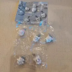 サンリオキャラクター めじるしアクセサリー ふわふわスノー 5個セット