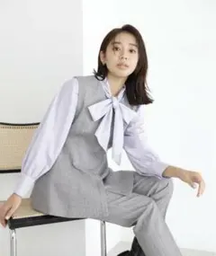 NATURAL BEAUTY BASIC　ベプラムジレセットアップ