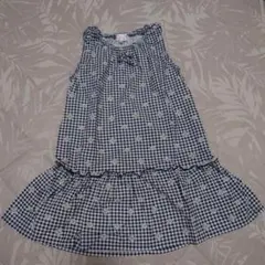 motherways ノースリーブ 120cm ギンガムチェックのサムネイル