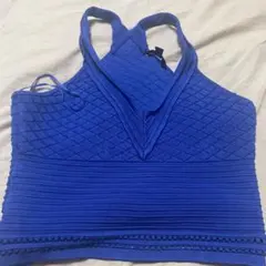 GUESS 青 キャミソール Sのサムネイル