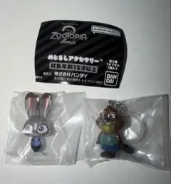 ズートピア2 めじるしアクセサリー　ジュディ　ニブルス