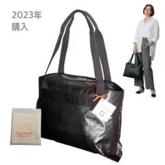新品タグ付✨ゲラルディーニ ソフティ トートバッグ A4肩掛け可 黒