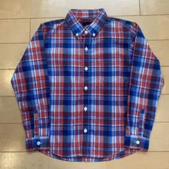 ノースフェイス　チェック柄シャツ　130 キッズ