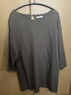 アーバンリサーチ 7分丈 カットソー カーキ