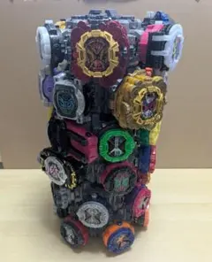 DXライドウォッチ19個+ダイザー 劇中プロップ風塗装 竜頭発光・大音量化 DXライドウォッチ19個+ダイザー 劇中プロップ風塗装 竜頭発光・大音量