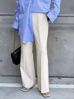 Deuxieme Classe イージーフレアパンツ 2wayカルゼ Deuxieme Classe（ドゥーズィエムクラス）の「イージーフレア