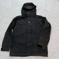 ヘリーハンセン マウンテンパーカー ジャケット フード 取り外し可能 ブラウン