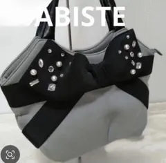 ABISTE アビステ　リボン＆ビジュー ネオプレンバッグのサムネイル