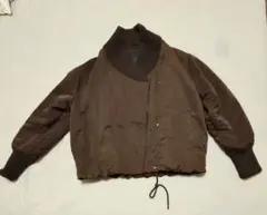 ZARA ブラウン ブルゾン ジャケットのサムネイル