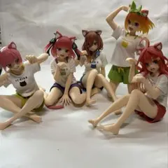 五等分の花嫁　フィギュア　プライズ　desktop cute