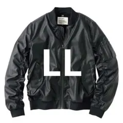 レア　スタッズ　MA1タイプ レザーボンバージャケット シングルライダース レア スタッズ MA1タイプ レザーボンバージャケット シングル