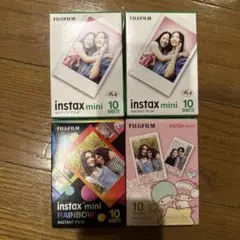 FUJIFILM instax mini インスタントフィルム 10枚入り×4箱