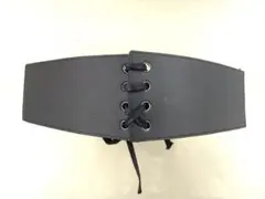 太ベルト　レザーベルト　 コルセットベルト　 サッシュベルト 　太め