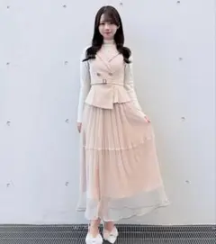 NOMAE ノーマエ テーラードジレドッキングミニワンピース - メルカリ