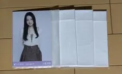 乃木坂46 生写真　レイヤードトップス　未開封 4パック　May-Ⅲ バスラ